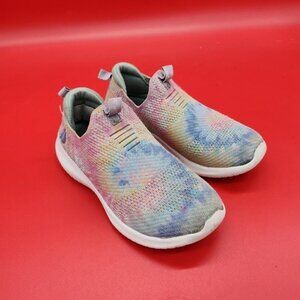 Girls Sketchers Groovin vibes light color tie dye Size 11 Toddler Shoes